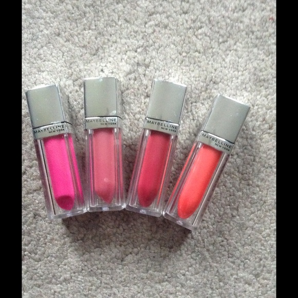 Maybelline Other - Bundle of 4 Maybelline Liquid Lipsticks/Gloss