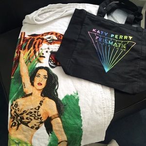 Katy Perry tour tote AND towel