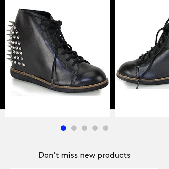 LOOKING FOR Jeffrey Campbell spike wedge sneakers