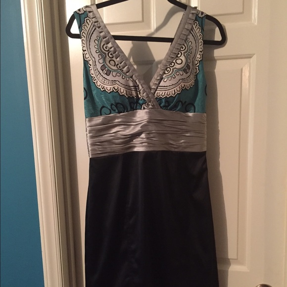 ✨SALE✨Phoebe Couture 100% Silk Shift Dress Sz 6