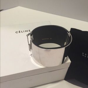 Celine Edge Silver Cuff