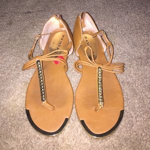 Strappy Rampage sandals