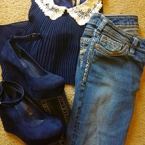 Silver Tuesday Baby Boot jeans