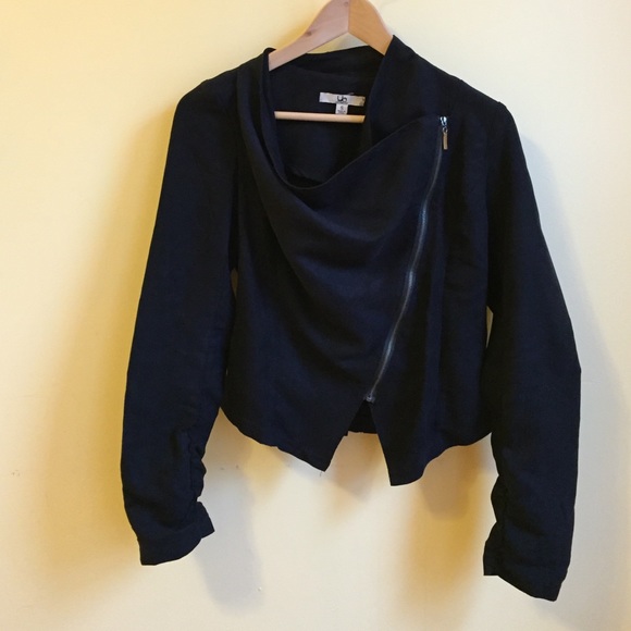 Faux suede jacket