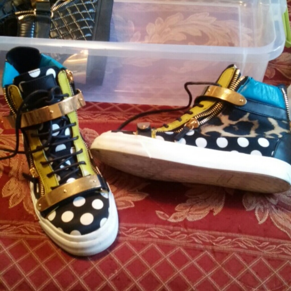 100% Authentic Giuseppe Zanotti London Leather - Picture 2 of 4