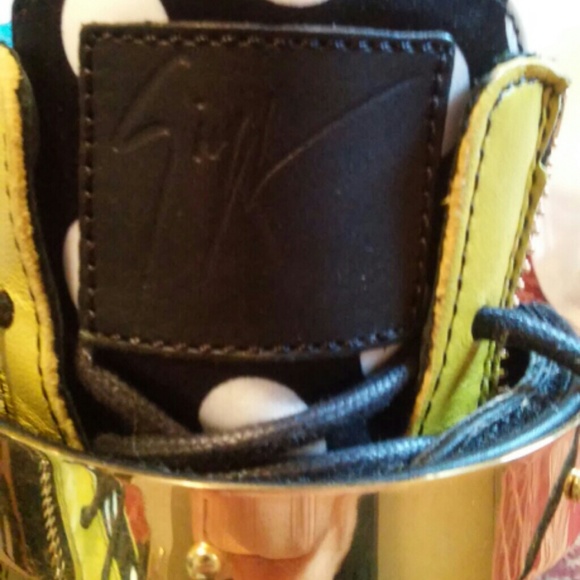 100% Authentic Giuseppe Zanotti London Leather - Picture 3 of 4