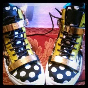 100% Authentic Giuseppe Zanotti London Leather