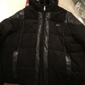 Black SEaN john xxl men coat never worn