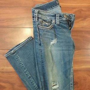 Silver Tuesday Baby Boot jeans