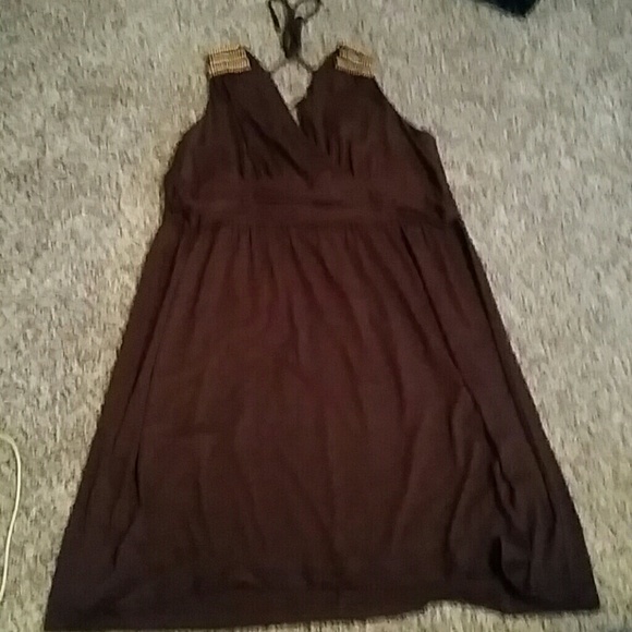 Brown summer dress