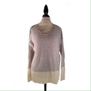 Authentic Rebecca Taylor grey soft sweater M