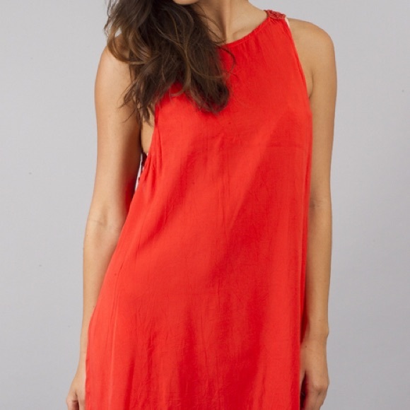 Acacia Hong Kong dress hibiscus - Picture 2 of 3