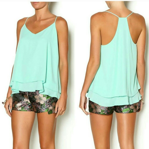 Mint Green Top NWT - Picture 1 of 1
