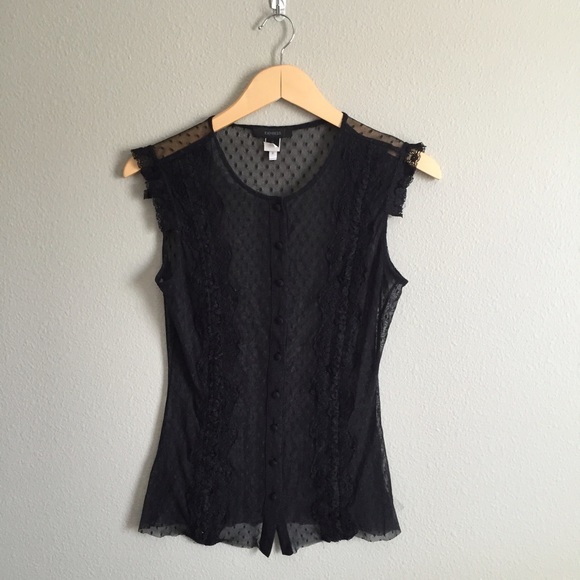 Lacey Express Sheer Blouse