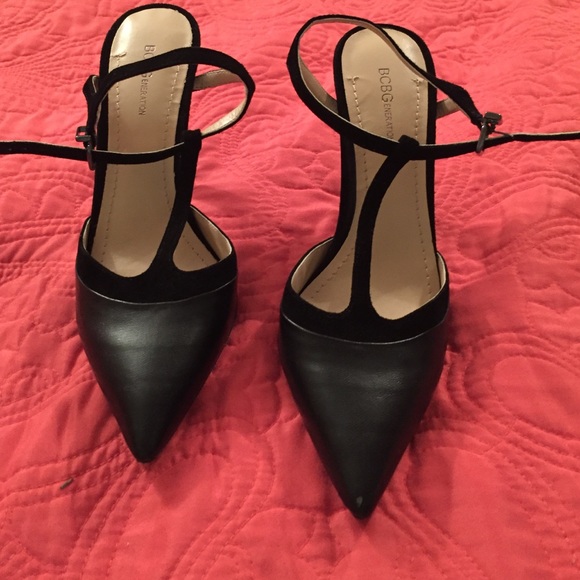 BCBG T-Strap Heels