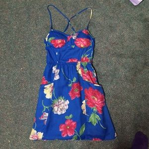 American eagle blue sundress