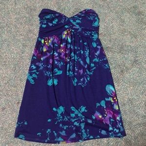 Purple sundress