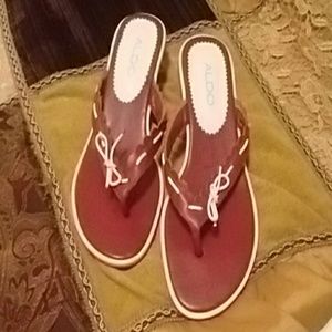 Sandals with small heels