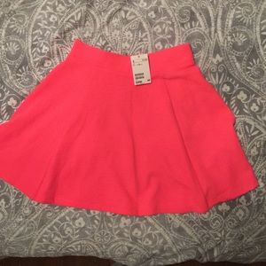 Hot Pink Skater Skirt NWT!