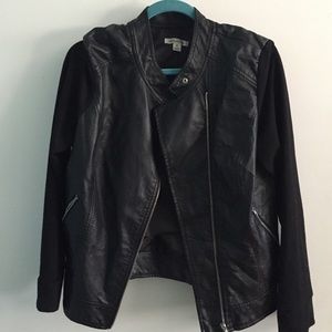 Black pleather jacket