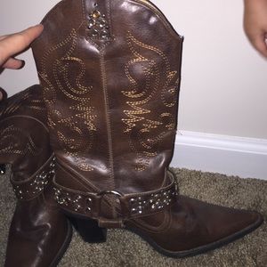 Charlotte Russe Cow girl boots