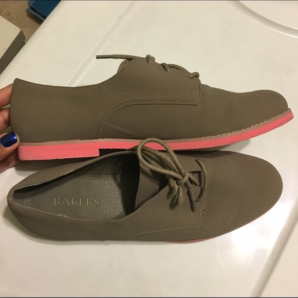 Bakers Shoes - Taupe Oxfords
