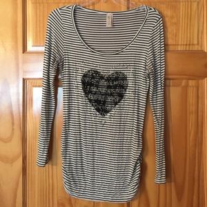 Urban mix long sleeve shirt
