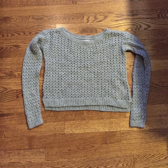 Kids grey knitted sweater!