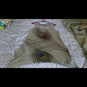 Peacock tank top