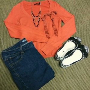 Burnt Orange Long Sleeve Shirt