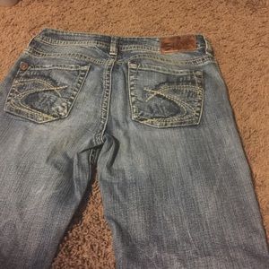 SILVER LOLA BOOT CUT