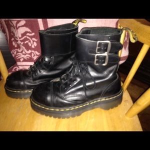 Doc Marten steel toe boots