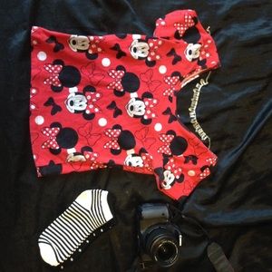 Minnie Mouse crop top