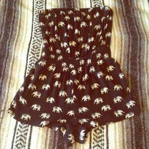 Cute elephant romper