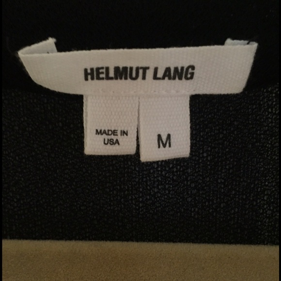 Helmut Lang drape top