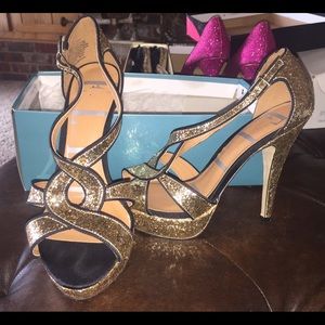 Elle glitter heels