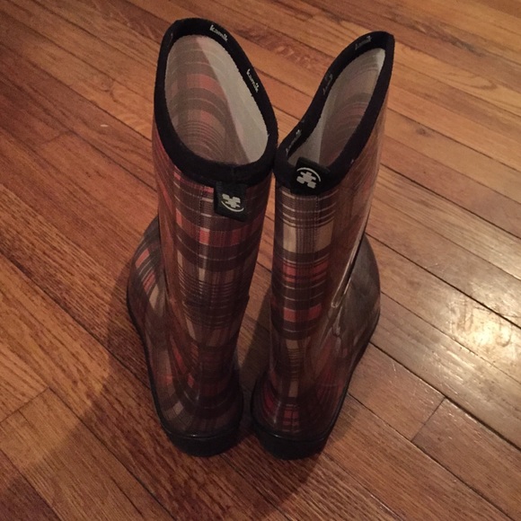 Kamik Rain boots plaid - Picture 3 of 4