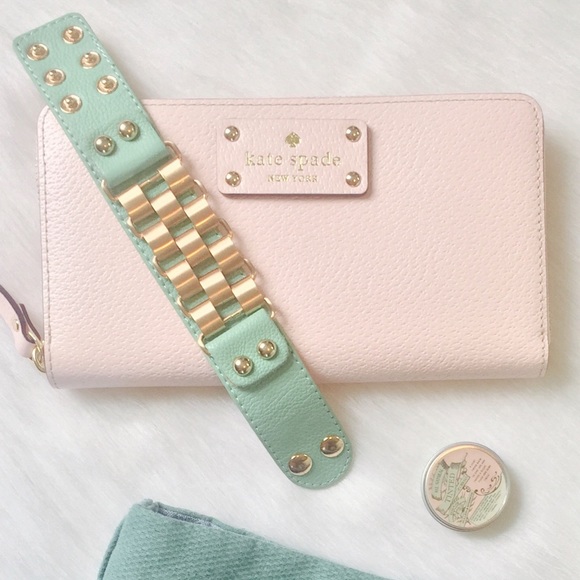kate spade Handbags - Wellesley Neda Zip-Around Wallet • Ballet Slipper