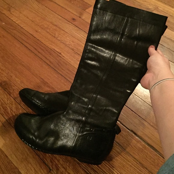 Born leather knee boots