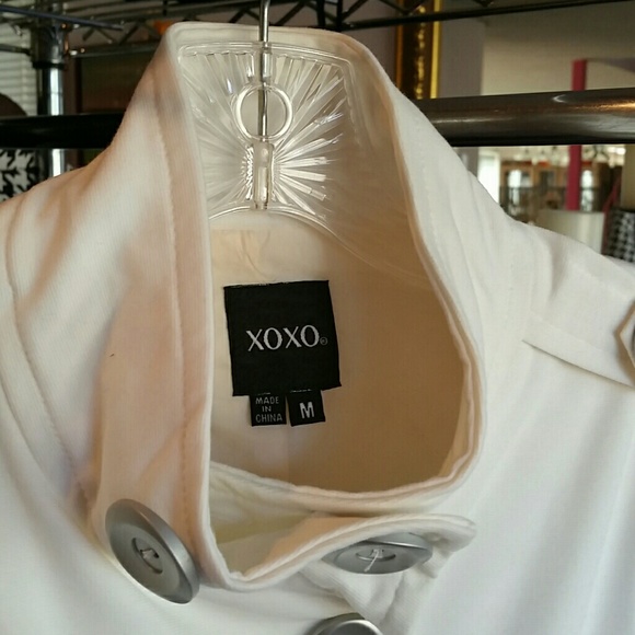 XOXO ~Lined~ winter white~jacket/shirt - Picture 2 of 3