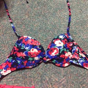 Push up flower bikini