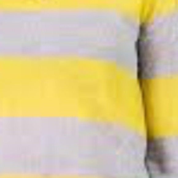 BNC MUTED YELLOW Stripes on Beige Cardigan - Picture 2 of 2