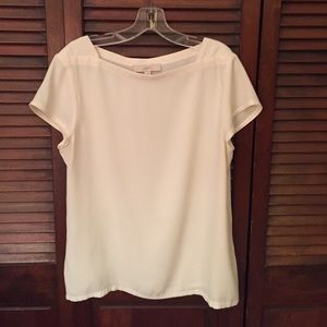 Loft ivory top