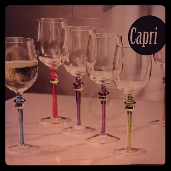 Set of Six 8 oz Goblets