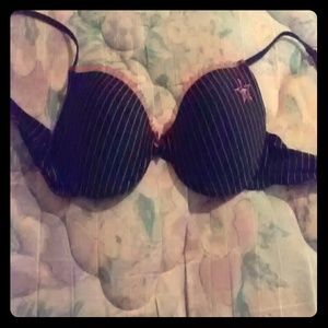 Pinstriped Bra
