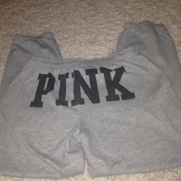 grey sweat pant capris - Picture 1 of 2