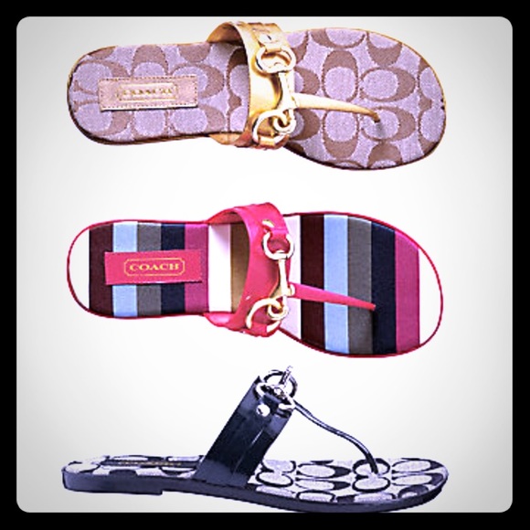 Coach Shoes - Brand new Coach Jelly Sandals