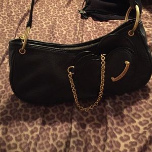 Small black and gold juicy couture purse!