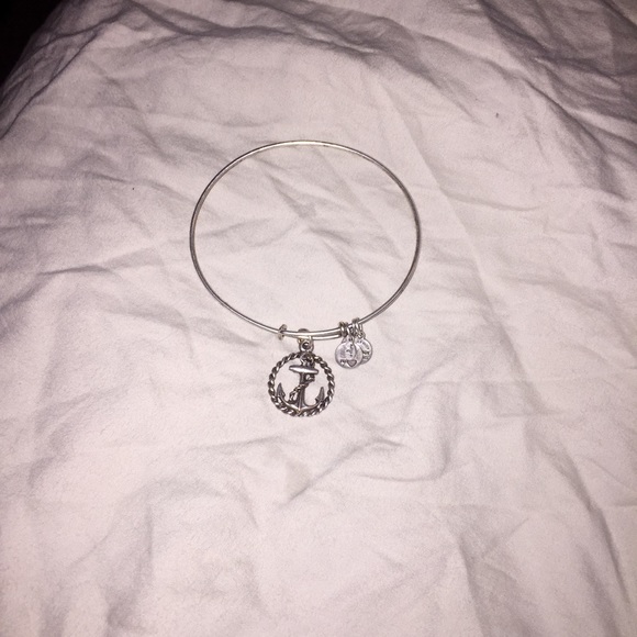 Alex and Ani anchor bracelet