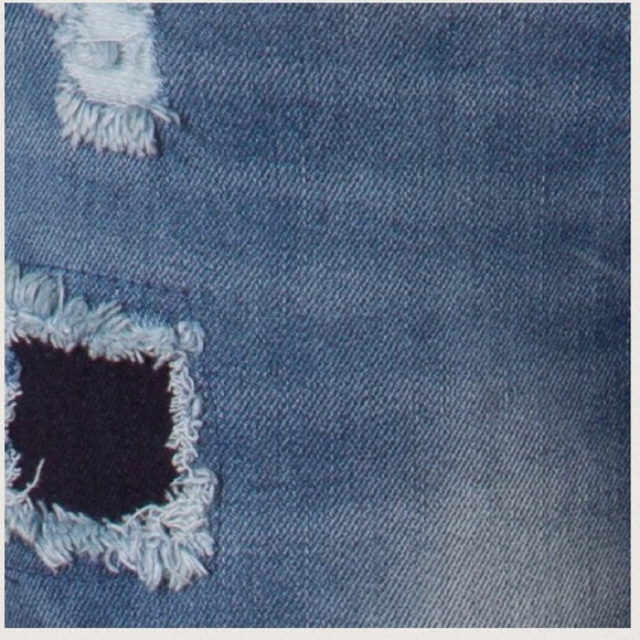 ❗️GET THE LOOK❗️❤️️ Patchwork Denim Flares ❤️ - Picture 3 of 3